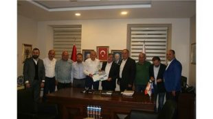 Sanayi Esnafı ve Gökçen Alemdaroğlu Yeni Sanayi Sitesi İlgili Ak Parti İl Başkanı Revi İle Görüştü